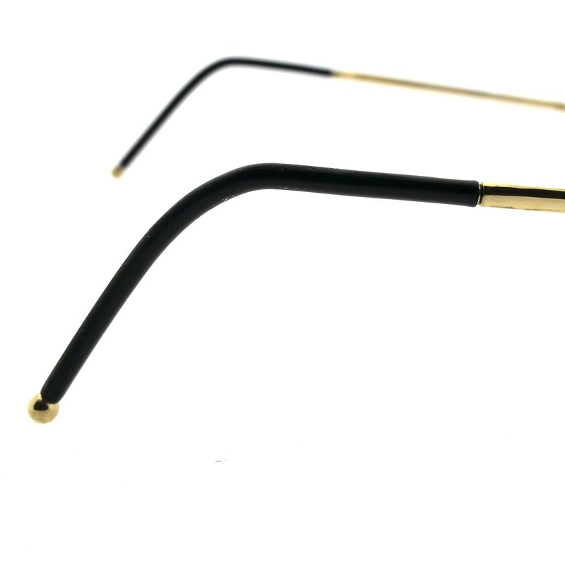 Image 8 of Vintage Chopard glasses with clear glass; Model: C002; Octagonal