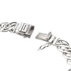 Afbeelding 6 van Zilveren Buddha to Buddha fantasieschakel armband; Nathalie | 18 cm