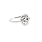 Afbeelding 4 van Witgouden ring met diamanten; 0,06 ct.