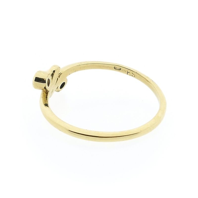 Image 9 of Gold ring with diamonds