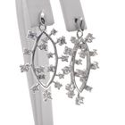 Image 4 of Silver earrings with zirconia