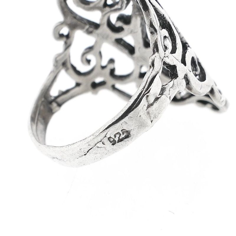 Image 5 of Silver Filigree Ring