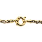 Image 5 of Bicolor Gold Fox Tail Link Necklace