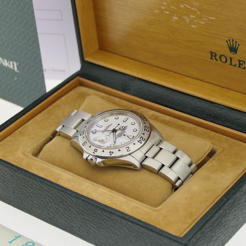 Image 17 of Rolex Explorer II 'Polar' 16570; Automatic men's watch