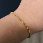 Image 7 of Gold jasseron link bracelet