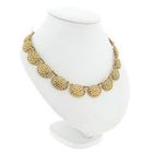 Image 3 of Vintage gold fantasy link necklace