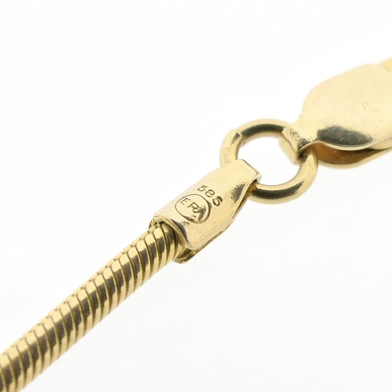 Image 5 of Gold snake link chain