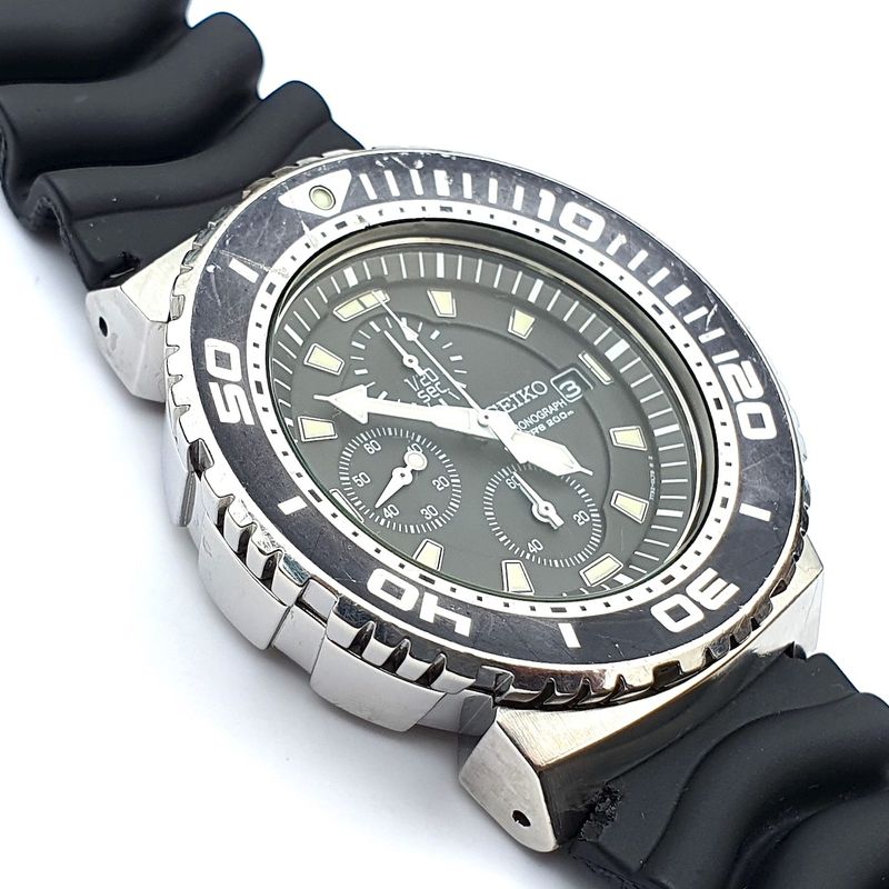 Image 7 of Seiko Scuba; Semi-vintage Chronograph men's watch