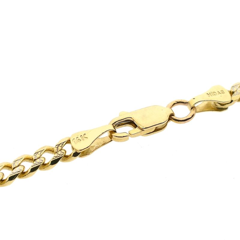 Image 6 of Midas Gold Gourmet Link Necklace; 14 Karat; 47.5 cm