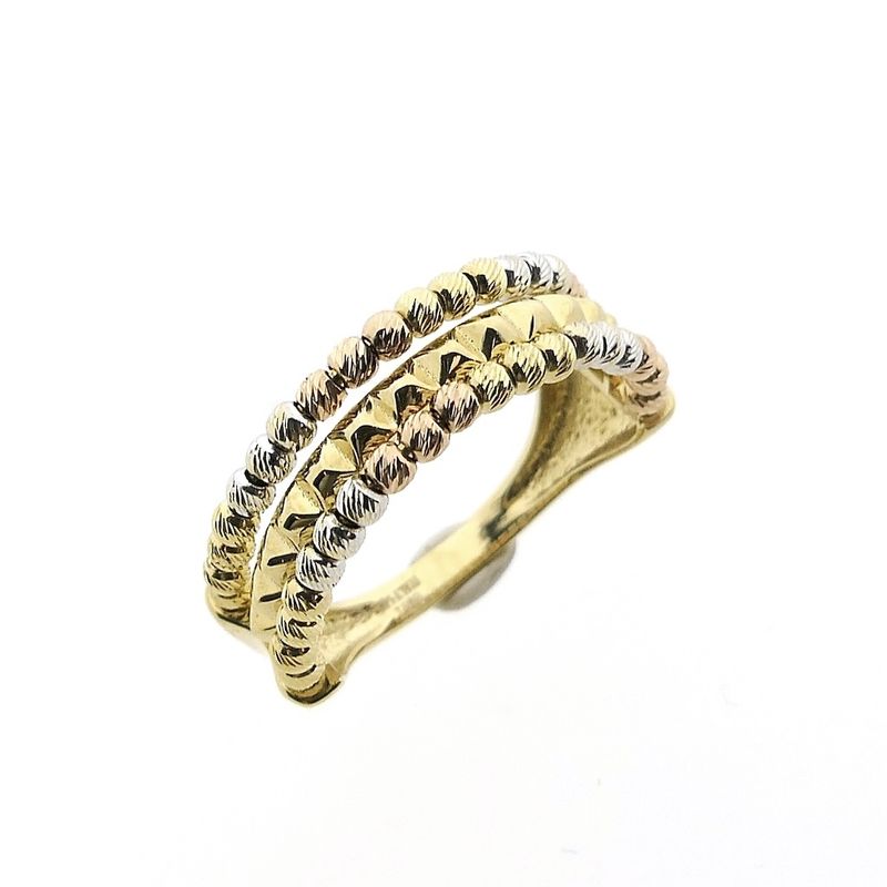 Image 1 of Tricolor gold ring