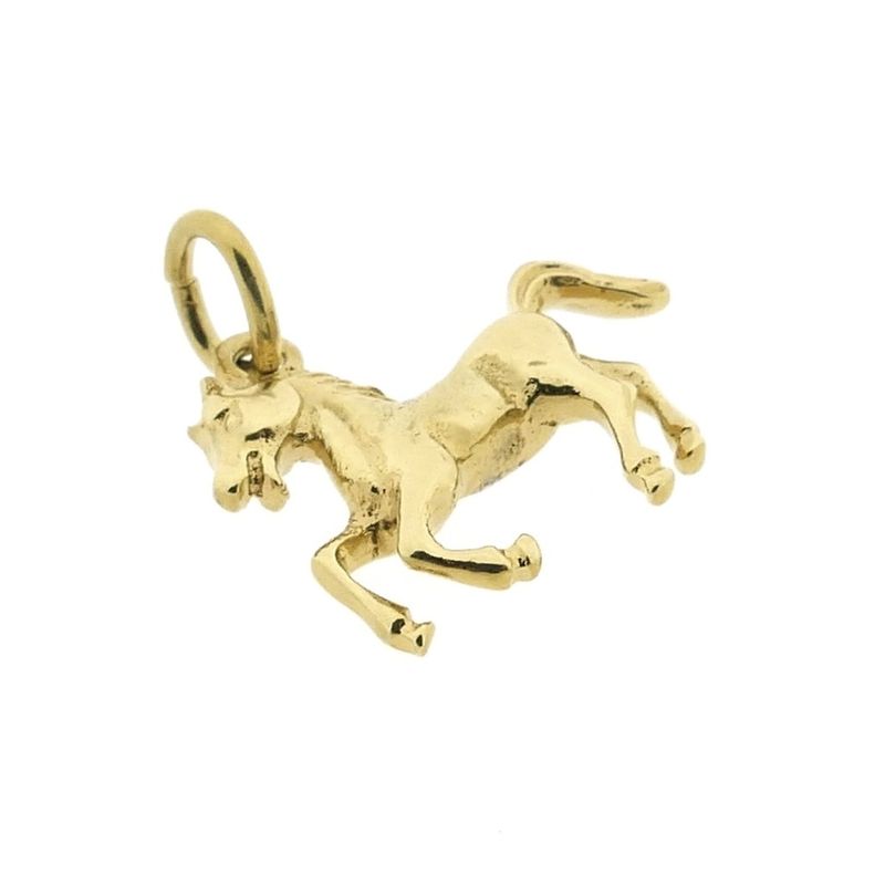 Image 7 of Gold pendant of a horse