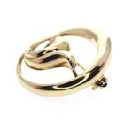 Image 3 of Golden fantasy brooch; Fishtale