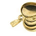 Image 8 of Gold heart pendant with diamond | 0.005 ct.