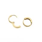 Image 6 of Gold faceted earrings