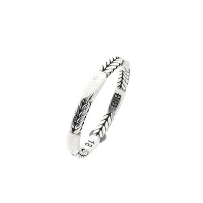 Afbeelding 1 van Zilveren Buddha to Buddha Barbara Stacking Ring Mix