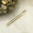 Image 9 of Vintage narrow gold brooch