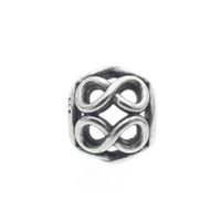 Pandora Moments charm; Silver; Infinity