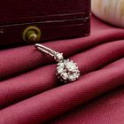 Image 2 of White gold pendant with diamond; 0.32 ct.