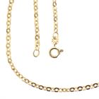 Image 1 of 18K Gold Flat Anchor Link Chain | 50cm