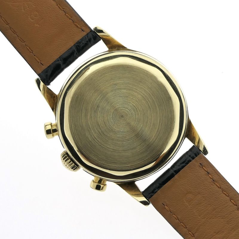 Image 13 of Movado 'Tiffany & Co' M95 Chronograph 49058; Vintage 14k gold men's watch