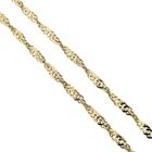 Image 4 of Gold twisted link chain