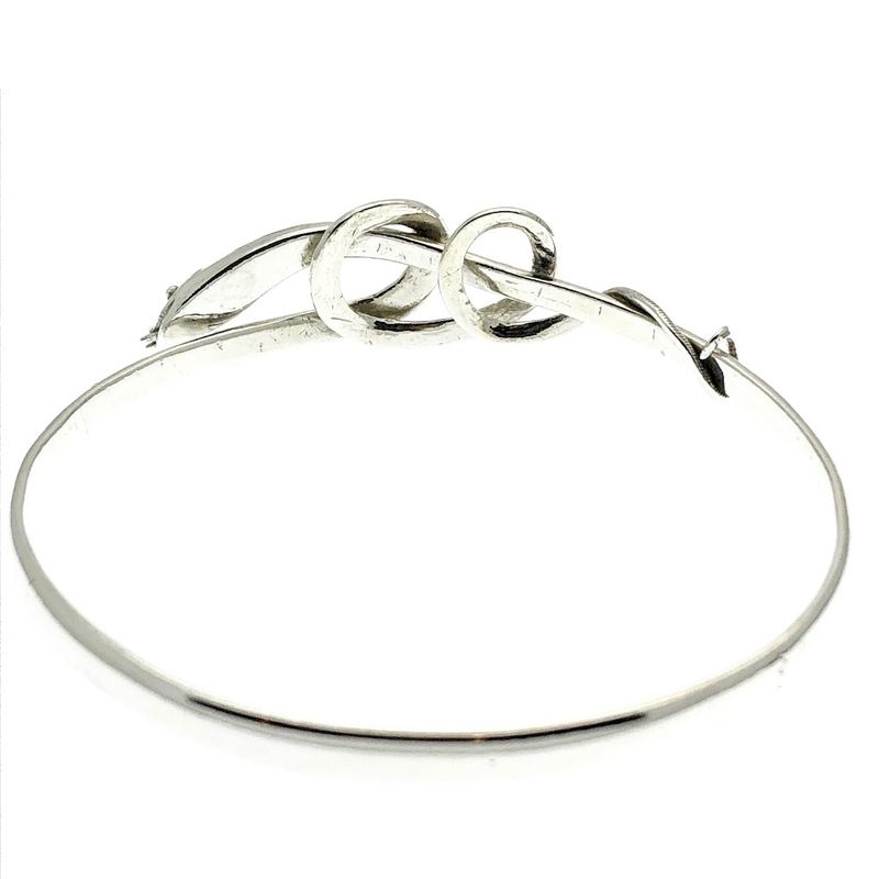 Image 3 of Silver snake bracelet | Ø 67 mm