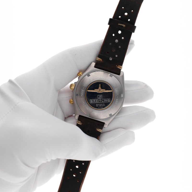 Image 13 of Breitling Chronomat Chronograph 81.950; Vintage Men's Watch in Full Set