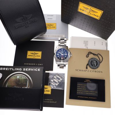 Image 2 of Breitling Avenger II GMT A32390; Automatic Men's Watch