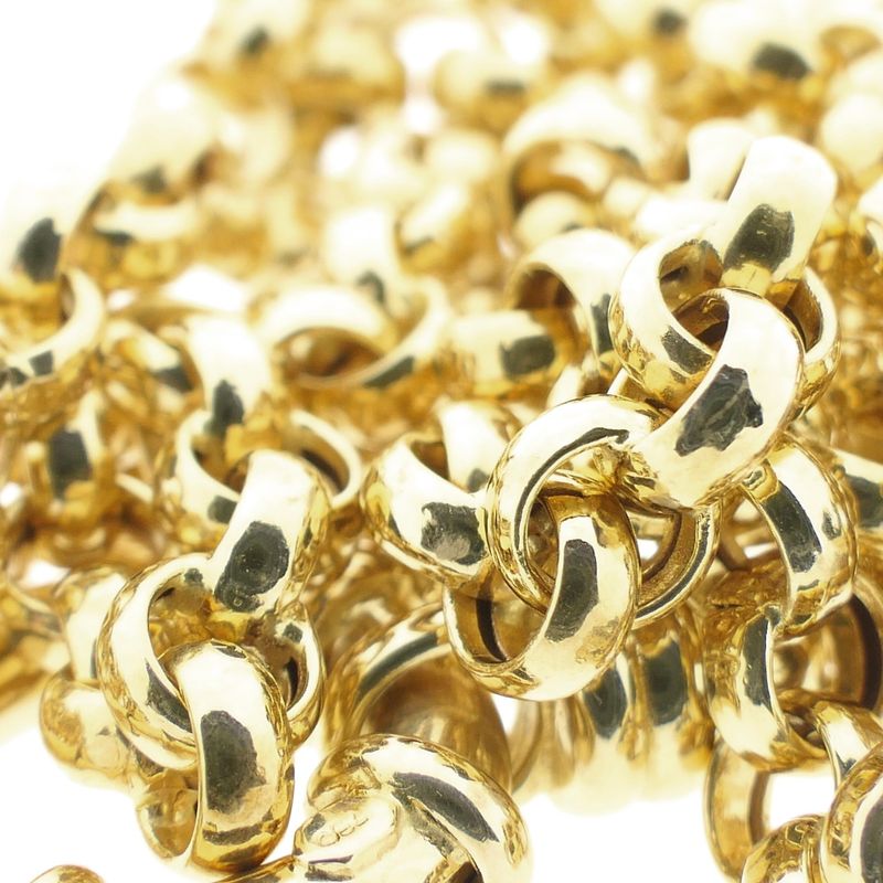 Image 8 of Gold jasseron link chain