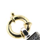 Afbeelding 6 van Tricolor gouden schakelarmband met zirconia