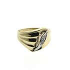 Image 3 of Gold fantasy ring with zirconia