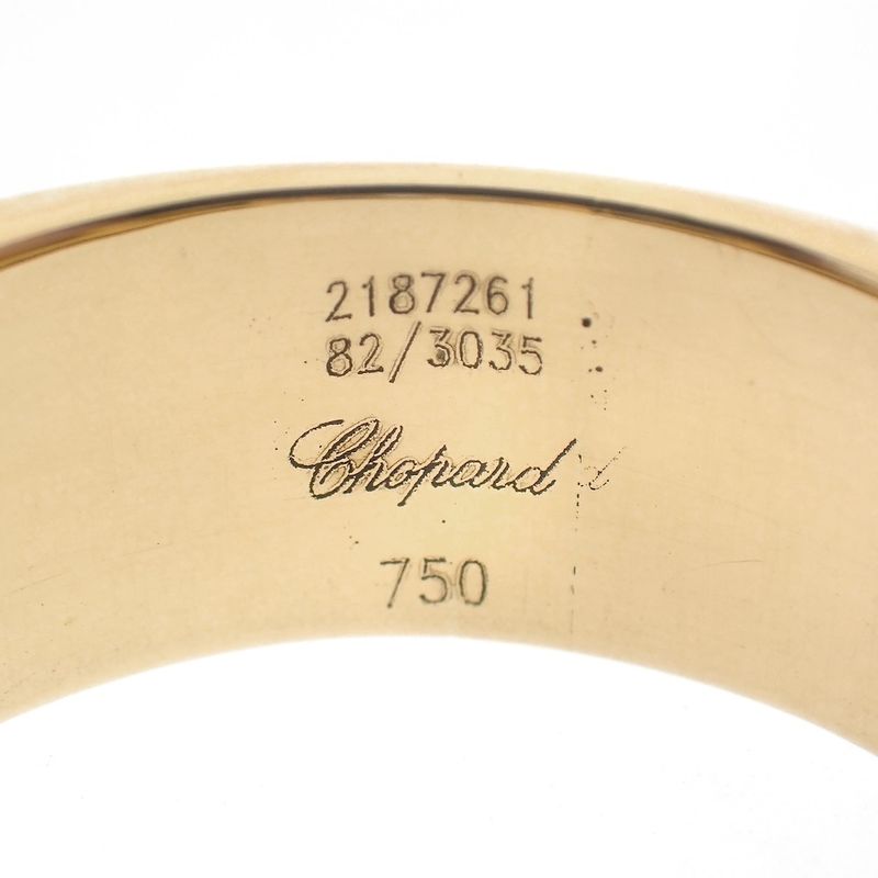 Image 12 of Chopard gold ring with diamond 0.05 ct.