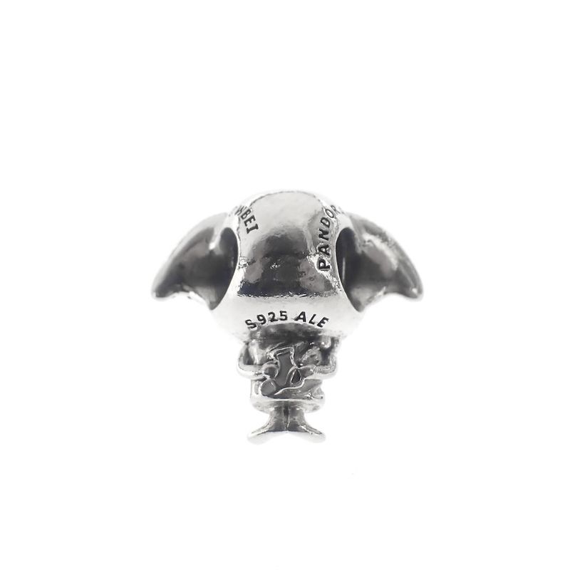 Image 4 of Pandora x Harry Potter charm; Silver; Dobby the free elf