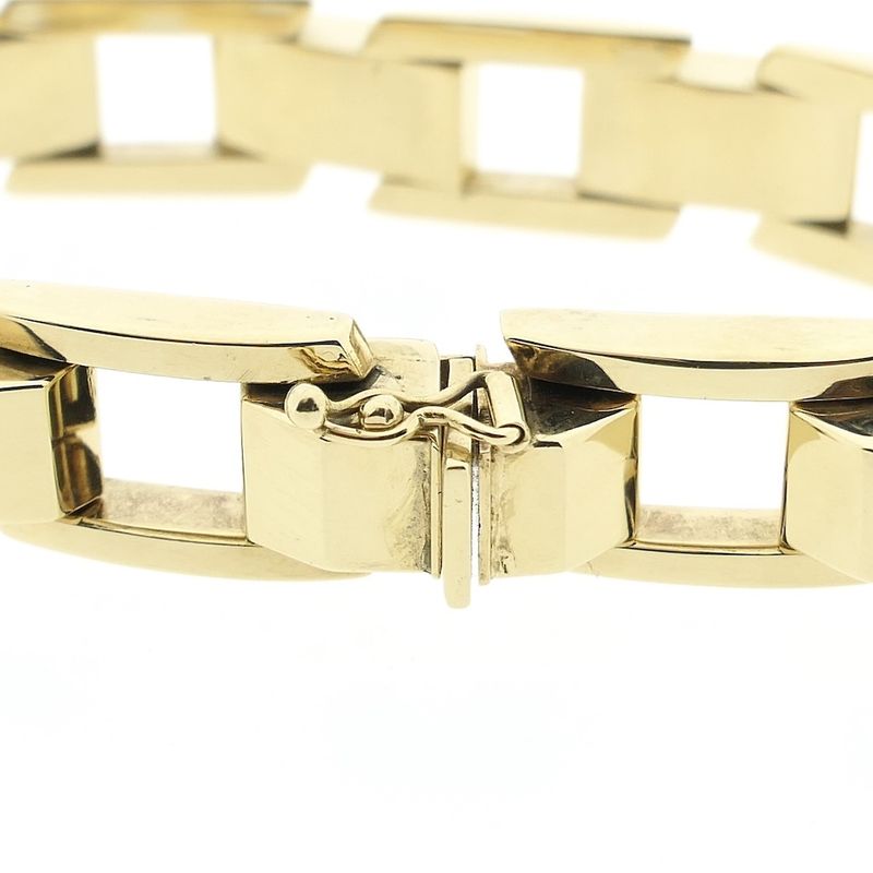 Image 4 of Gold robust fantasy link bracelet