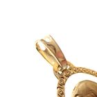 Image 4 of 18 carat gold oval pendant of Mary
