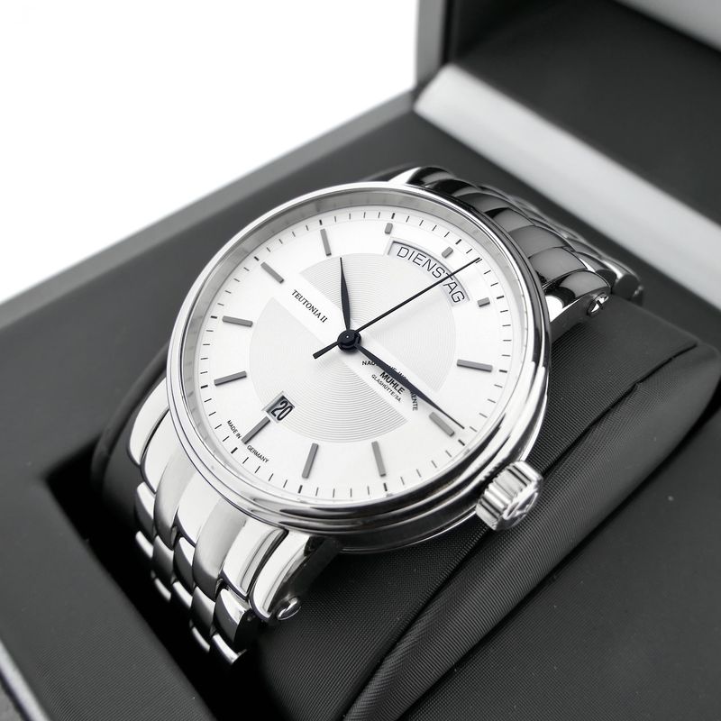 Image 17 of Mühle Glashütte Teutonia II M1-33-60; Automatic men's watch