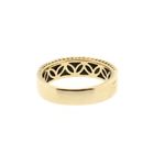 Image 4 of Gold Ring with Diamond; 0.34 ct.; 14 Karat; Size 17.75