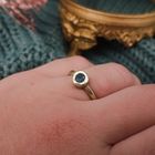 Image 4 of Gold ring with tourmaline