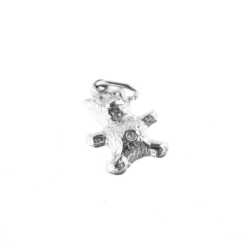 Image 4 of Silver charm; Bear