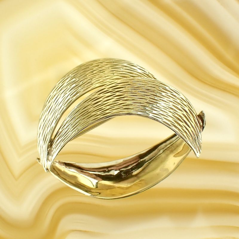 Image 2 of Vintage gold fantasy brooch