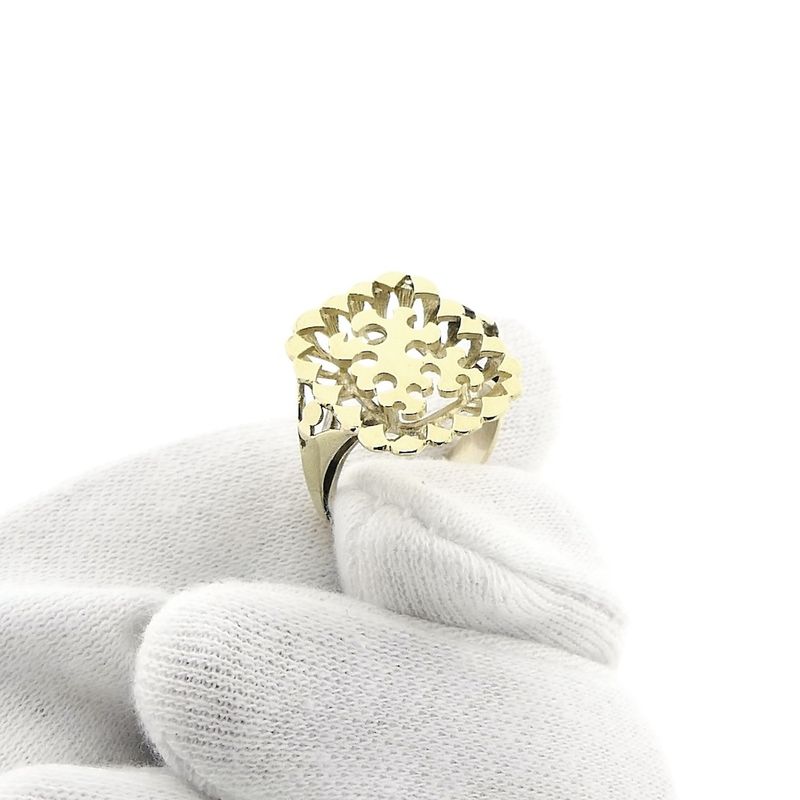 Image 5 of Golden artistic ring