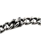 Image 3 of Silver Gourmet Chain Bracelet