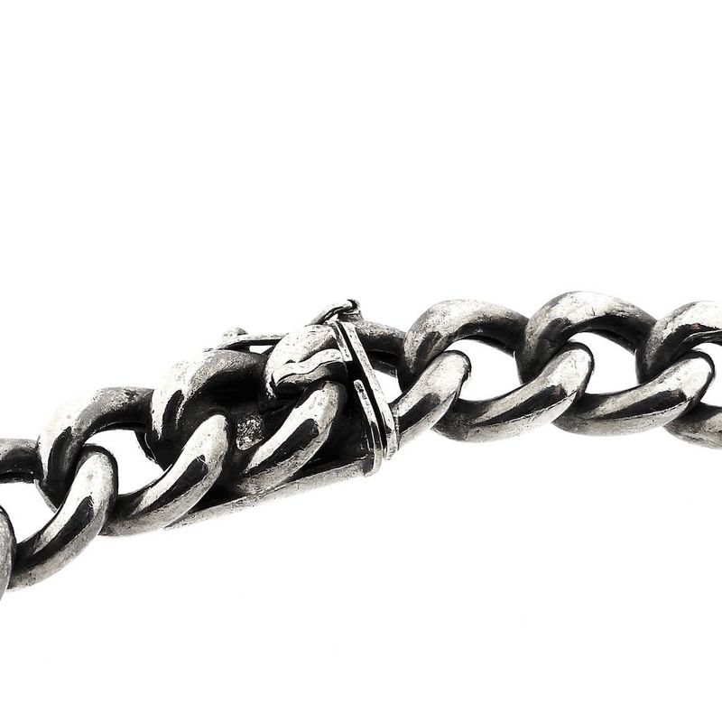 Image 3 of Silver Gourmet Chain Bracelet