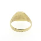 Image 6 of Vintage gold signet ring with initials JG/GJ