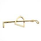 Image 1 of Golden polo sports brooch.