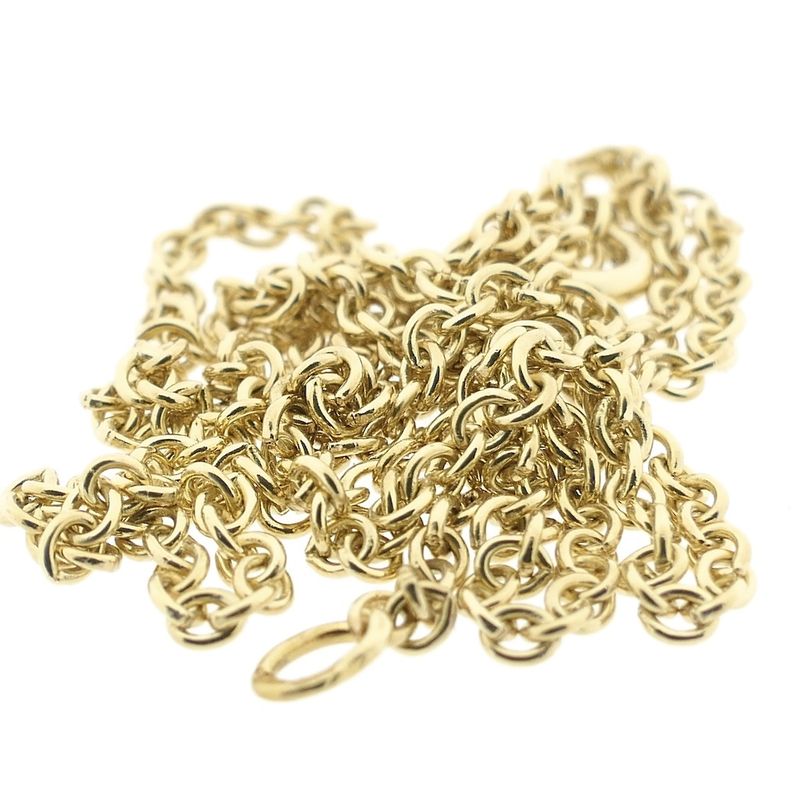 Image 7 of Gold jasseron link chain