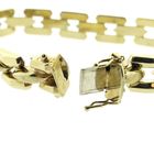 Image 6 of Gold Bismarck link bracelet
