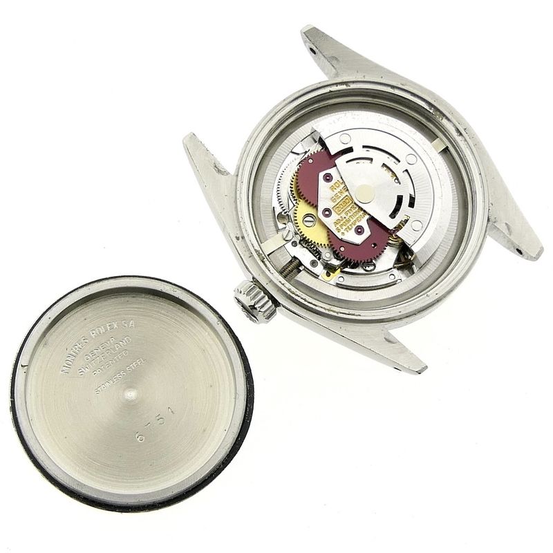 Image 8 of Rolex Oyster Perpetual 31mm; Vintage watch with 18k gold bezel