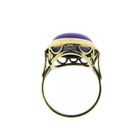 Image 3 of Gold ring with Lapis Lazuli | Vintage