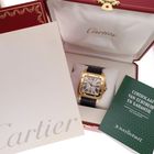 Afbeelding 2 van Cartier Santos XL 2657 W20071Y1; Automatisch 18ct. Gouden Heren Horloge